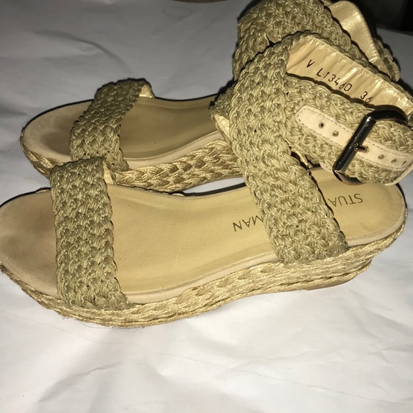 Stuart Weitzman Alexlo Espadrille Sandal 36 / 6 - Picture 4 of 7